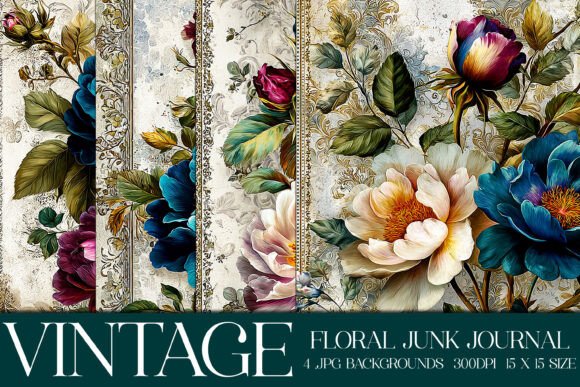 Download Elegant Floral Backgrounds, S15 - Floral backgrounds Collection