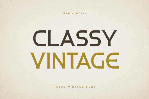 Download Classy Vintage - Vintage Collection